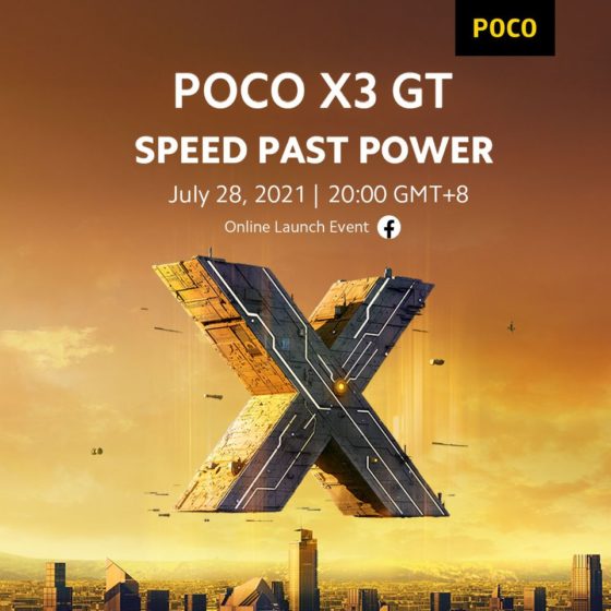 poco x3 gt launch date