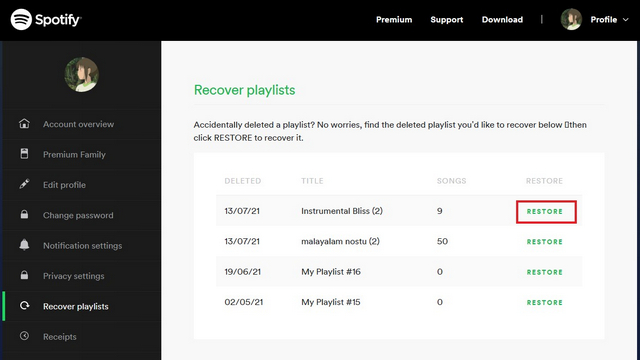 How to Recover Deleted Playlists on Spotify [Easiest Method] | Beebom