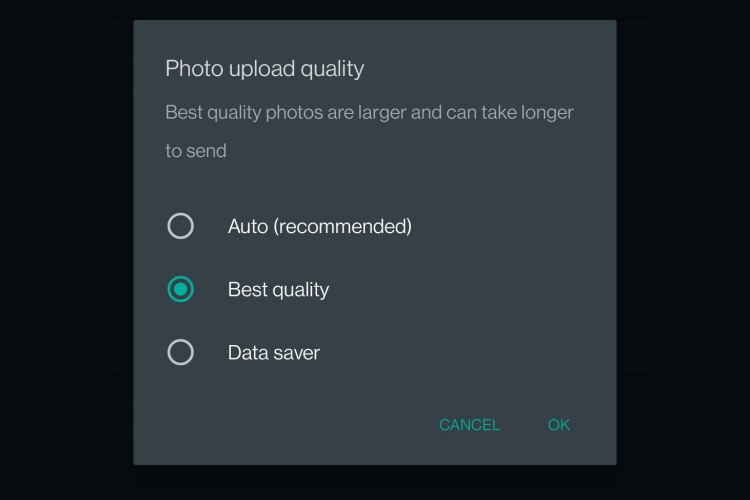 Wir haben WhatsApps neue Foto-Upload-Option „Beste Qualität“ getestet;  Hier sind die Ergebnisse