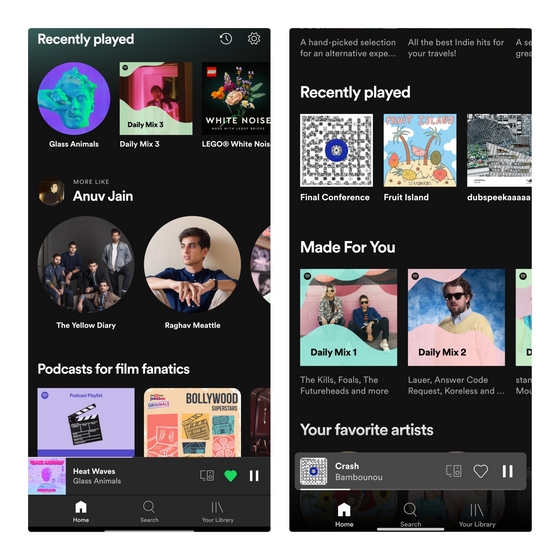Spotify for Android Tests New Floating Mini Player UI | Beebom