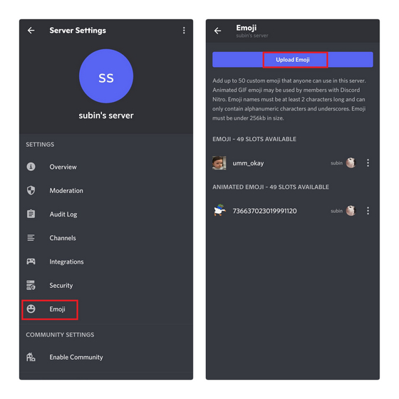 Adding Emojis – Discord