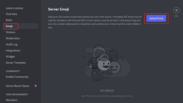 upload emoji discord - Custom Emojis for Your Discord Server