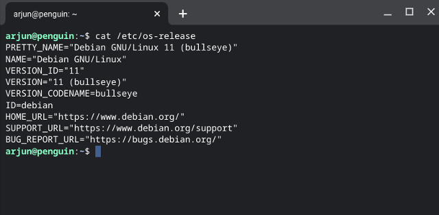 Update Linux on Chromebook to Debian Bullseye