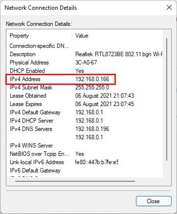 ipv4 address