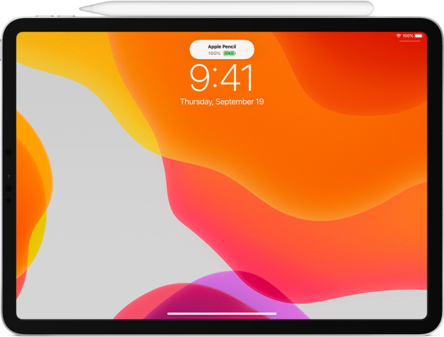 2nd Gen Apple Pencil charge indicator