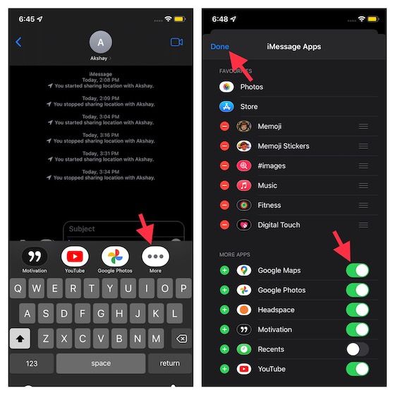 How to Share Your Live Location in iMessage on iPhone (2021) Beebom