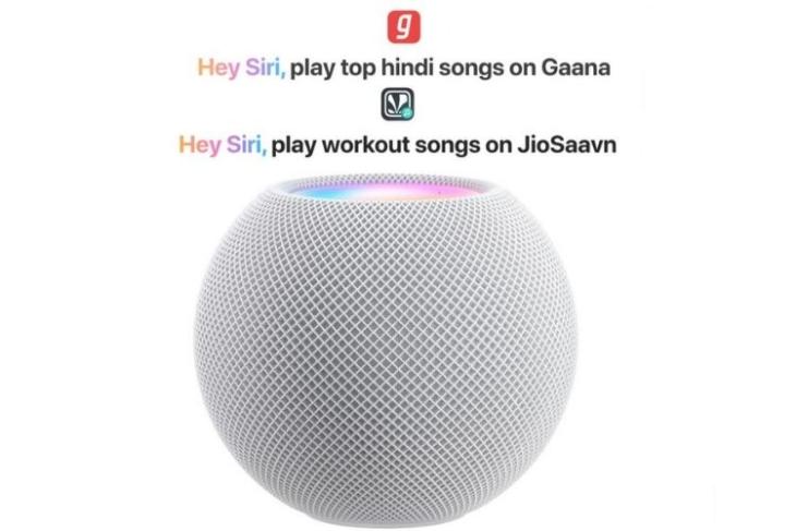 Apple HomePod Mini Gains Support for JioSaavn and Gaana