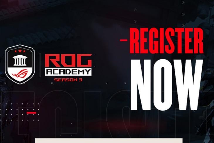 Asus ROG Academy Season 3 with Valorant Registrations Now Open