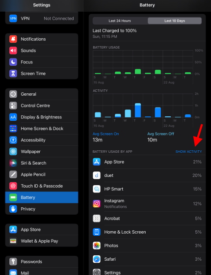 How to Check Your iPad s Battery Usage and Tips to Improve Battery Health - 35