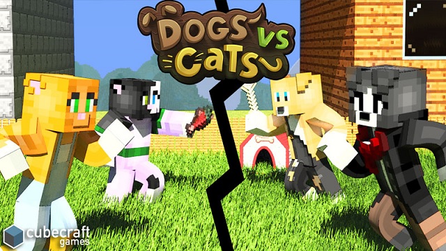 Catrins d'écran des chats vs chiens