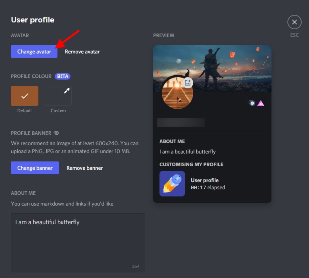 كيفية تخصيص ملف تعريف Discord الخاص بك على جهاز الكمبيوتر والجوال