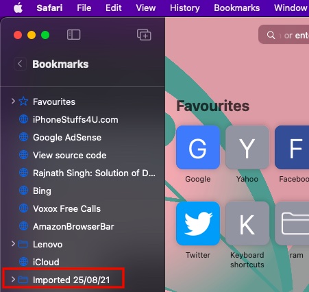 How to Import Chrome Bookmarks to Safari on Mac and iPhone - 94