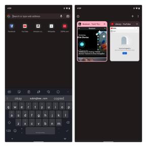 Chrome wall 1 search and recents