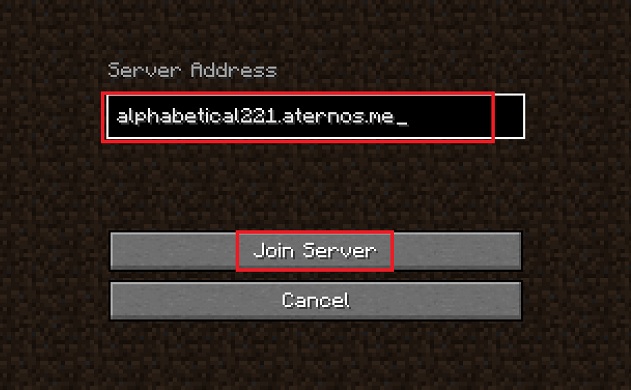 Directly Connection to Free Minecraft Server