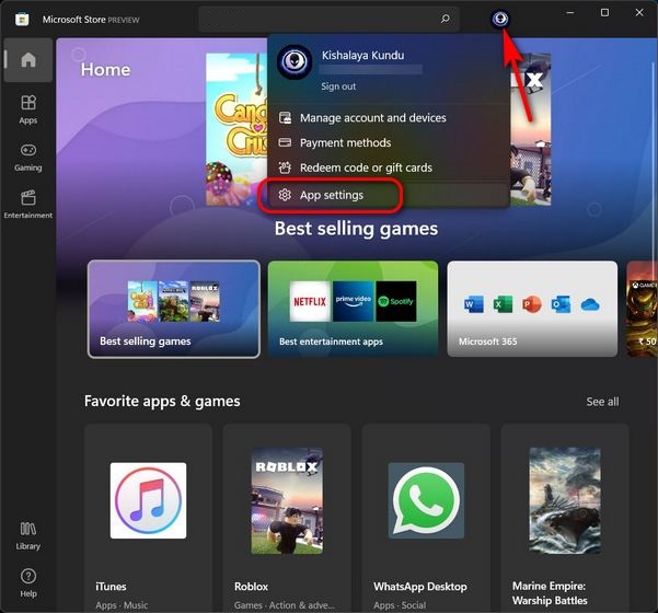 How to Disable Autoplay Videos in Microsoft Store on Windows 11