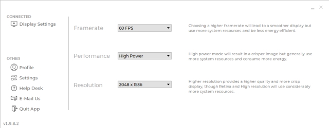 Duet Settings