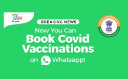 How to Book COVID-19 Vaccination Slots on WhatsApp