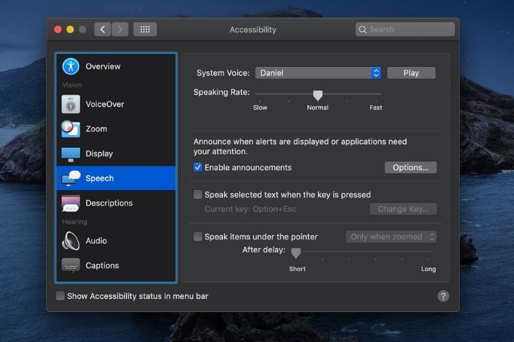 How to Enable Announce Alerts on Mac