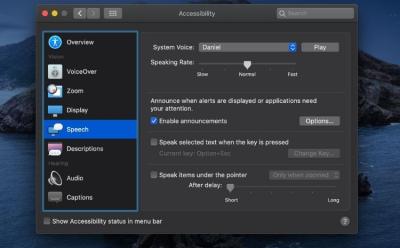 How to Enable Announce Alerts on Mac