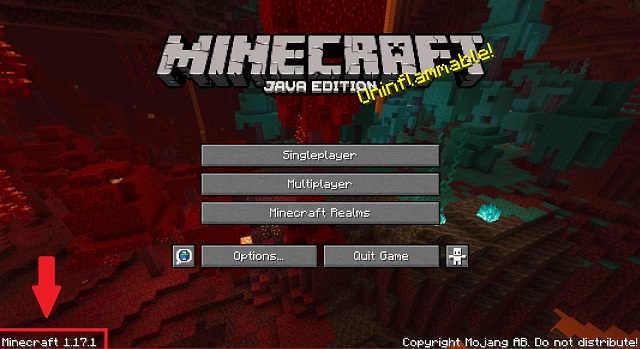 How to check Minecraft Game Version