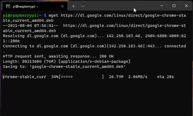 raspberry pi system monitor command line