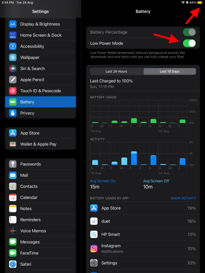 How to Check Your iPad s Battery Usage and Tips to Improve Battery Health - 36