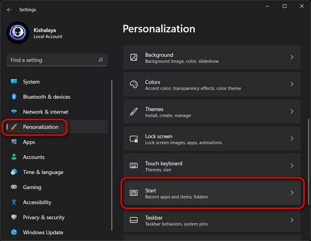 How to Remove 'Recommended' Section Items from Windows 11 Start Menu