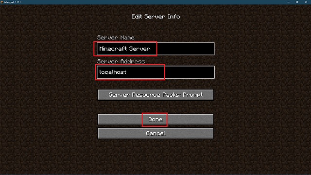 minecraft server list java