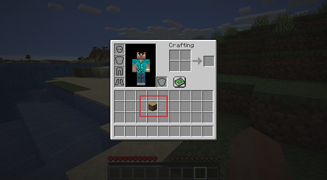 How to make a crafting table minecraft