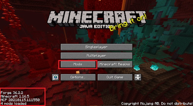 how to install mods on minecraft java edition