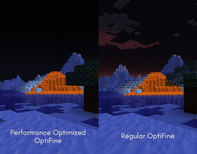 تحسين الأداء OptiFine