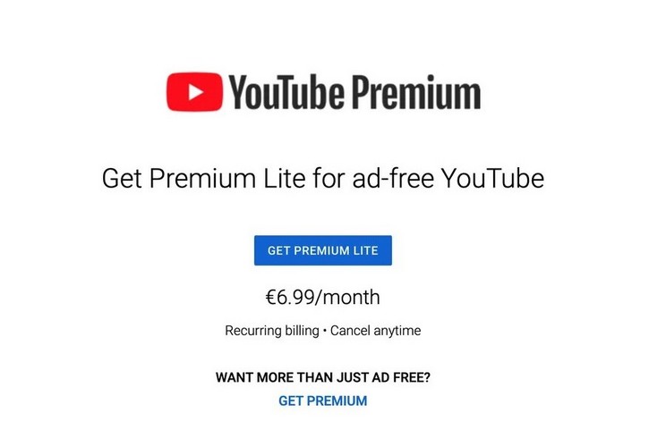 YouTube beginnt mit dem Testen des günstigeren „Premium Lite“-Abonnementplans