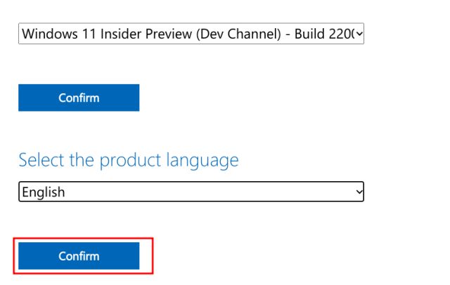 Laden Sie das Windows 11 ISO-Image von der Microsoft-Website herunter
