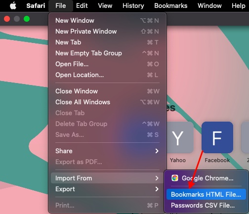 How to Import Chrome Bookmarks to Safari on Mac and iPhone - 7