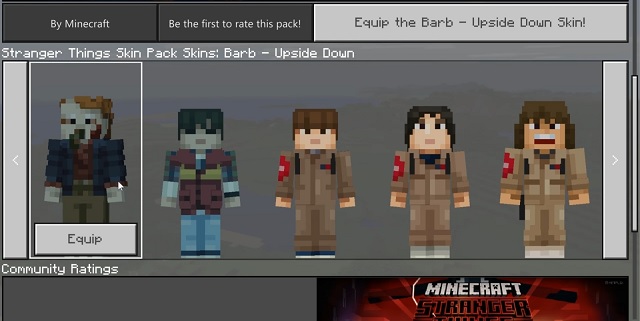 Stranger Things in Minecraft