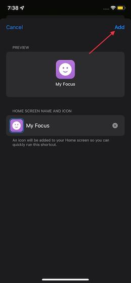 How to Create and Use Custom Home Screen in Focus on iOS 15 - 42