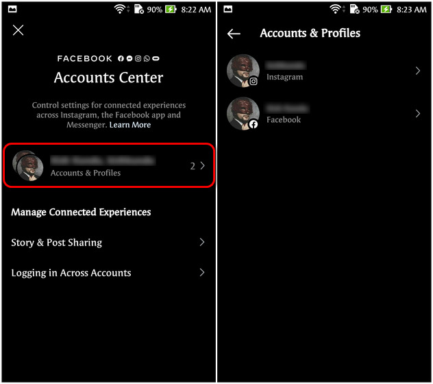 Unlink Facebook And Instagram Using The Instagram App Body 3