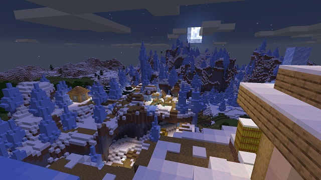 Village in Ice Minecraft seed