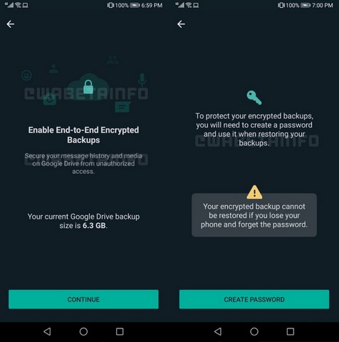 WhatsApp to Support End to End Encryption for Local Backups  Report - 28