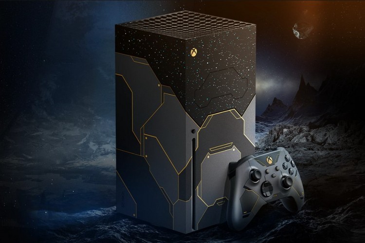 Check out the Limited Edition Halo Infinite Xbox Series X Console
https://beebom.com/wp-content/uploads/2021/08/Xbox-Series-X-Halo-1.jpg