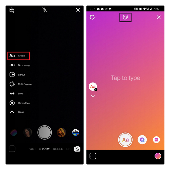 how to post photos on instagram stories