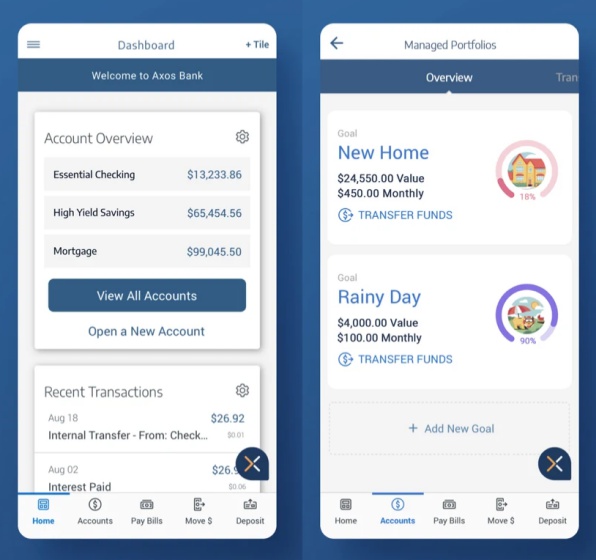 axos bank app - dave alternative