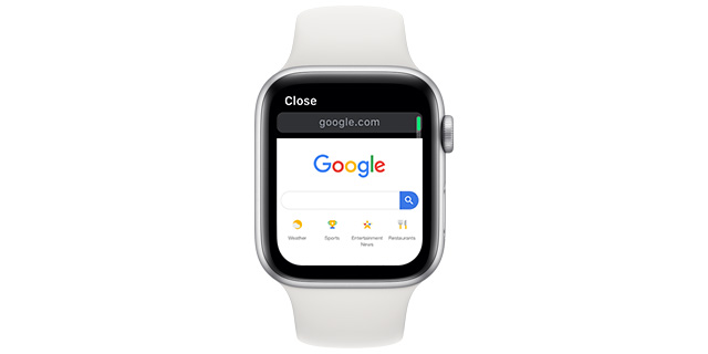 Browse the Internet on Your Apple Watch