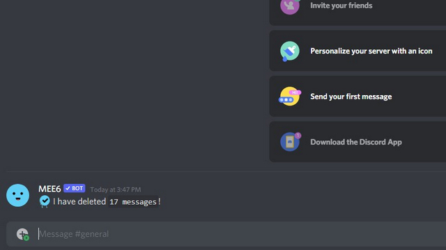 Discord wipe chat history
