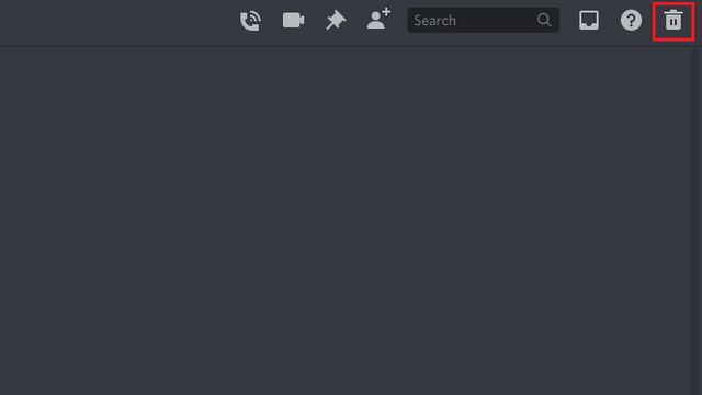 delete messages icon discord