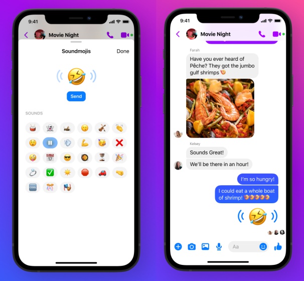 sound emoji messenger iphone