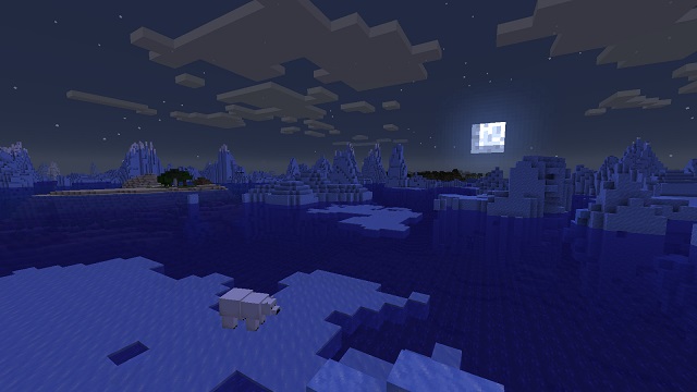 frozen island minecraft seed