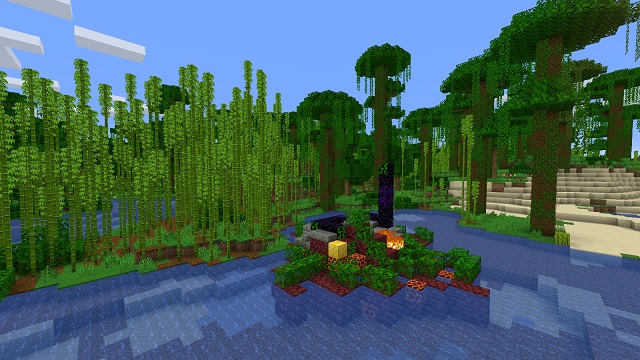 giant bamboo forest minecraft - Best Minecraft Jungle Seeds