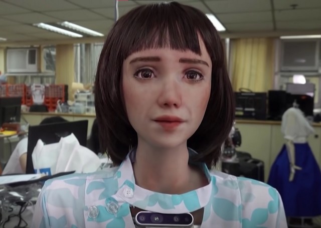 Hanson Robotics' New Humanoid Robot Is Designed to Help Doctors, Patients Fight COVID-19