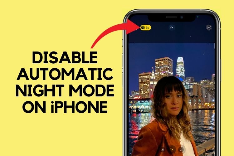 how to turn off automatic night mode on iphone